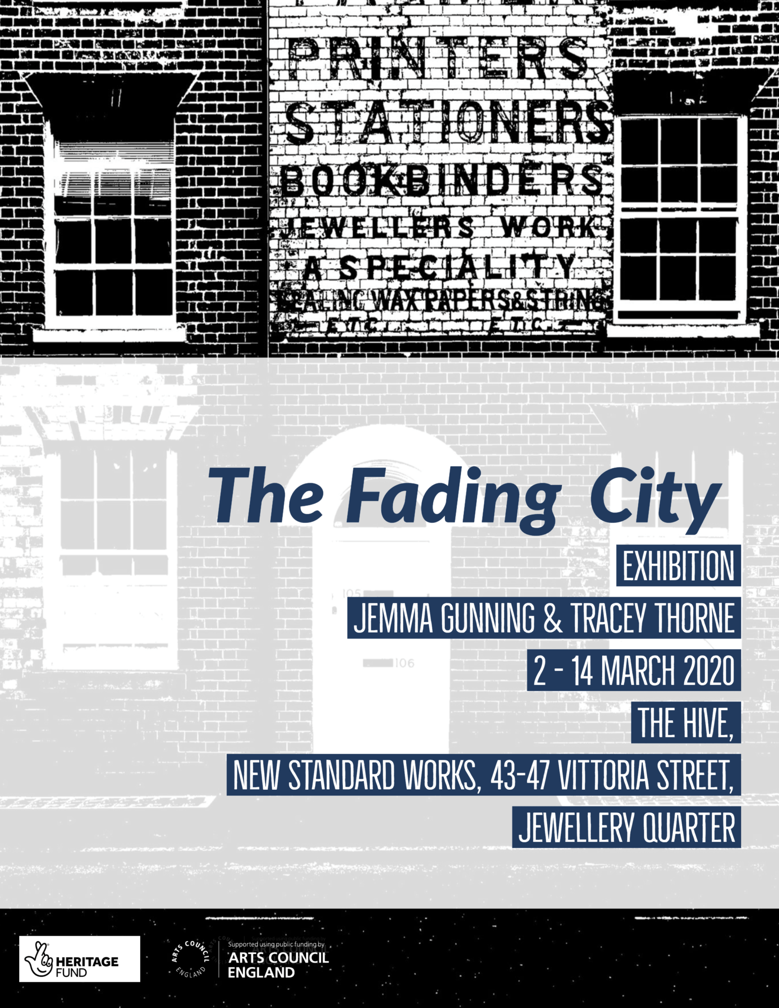 The Fading City Exhibition Events Jewellery Quarter Townscape Heritage